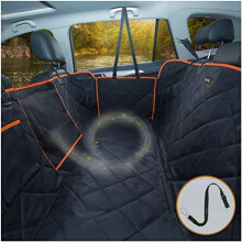 iBuddy Car Seat Covers for Back Seat 100% Waterproof Dog Car Seat Covers for Kids, Heavy Duty and Nonslip Pet Car Seat Cover for Cars SUV/Small T