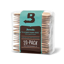 Boveda 58% Humidor Packets - 2 Way Humidity Control Packs - Size 67-20 Count Resealable Bag- Cigar Humidor Accessories - Bulk Humidity Packs - Re