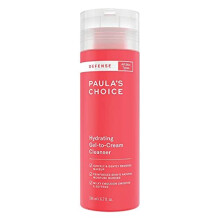 Paulas Choice Defense Gel to Cream Cleanser - Foaming Face Wash Gently Removes Makeup - for Soft & Clean Skin - with Amino & Lauric Acid - All S