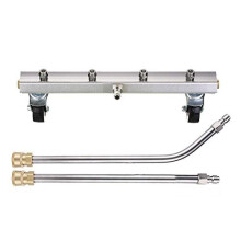 M MINGLE Pressure Washer Undercarriage Cleaner, Under Car Wash, with 45 Degree Angled Wand