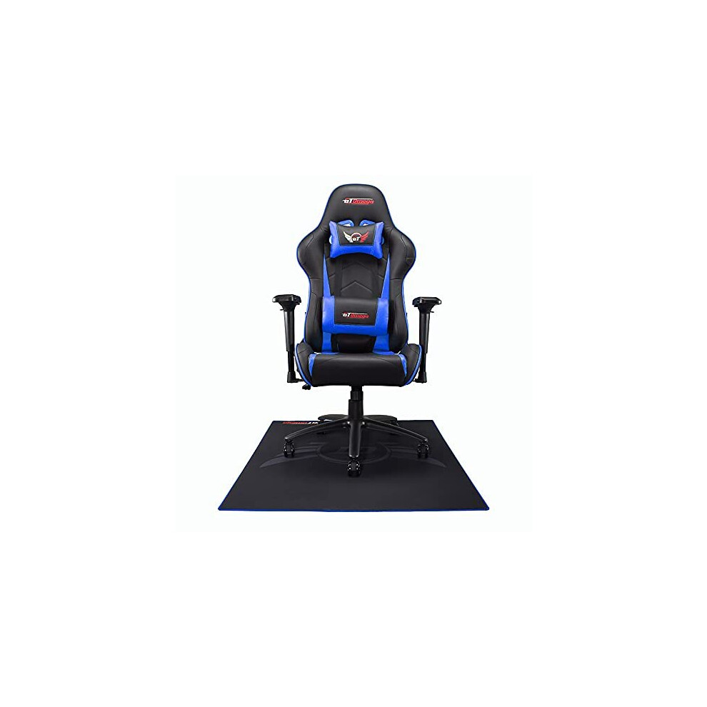 GT Omega Gaming Chair Mat for Office Gamers Computer Desk