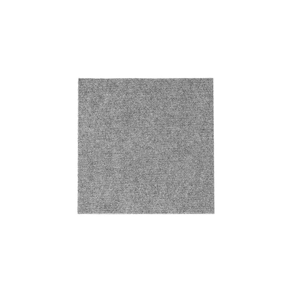 Self Adhesive Carpet Tile, Easy to Peel and Stick Carpet Floor Tile - 12 Tiles/12 sq Ft.