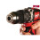 Milwaukee Milwaukee M18BPD-0 Cordless Hammer Drill, 18 V, Red 2