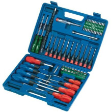 Draper 40850 70-Piece Screwdriver, Socket and Bit Set