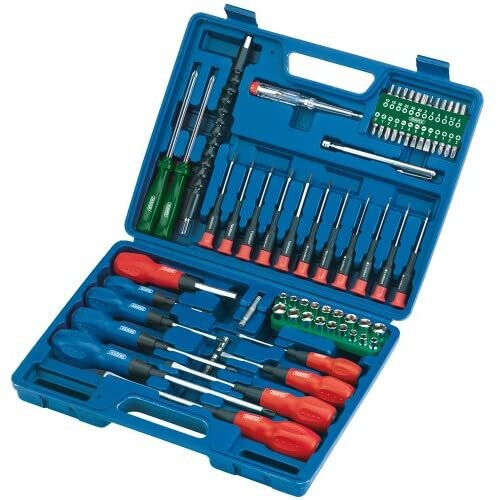 Draper Draper 40850 70-Piece Screwdriver, Socket and Bit Set