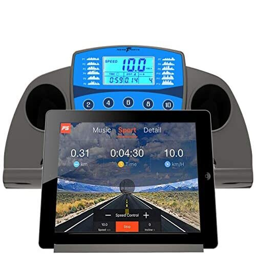 Adjustable Incline Bluetooth Nero PRO Treadmill Electric Motorised Folding Running Machine 1