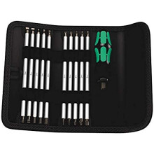 Wera 05002990001 Vario 88/1 Combination Blades Screwdriver Set in Pouch, 11-Piece with x 175 mm Blades
