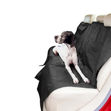 PawPride Luxury Dog Car Seat Cover Mat - Waterproof, Scratch Proof, Non Slip with Seat Anchors, Travel Car Accessory for your Puppy, Cat or Kids!