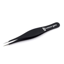 Tweezer Guru Pointed Tweezers for Ingrown Hair and Splinter Professional Stainless Steel Precision Tweezer for Eyebrows and Facial Hair Removal