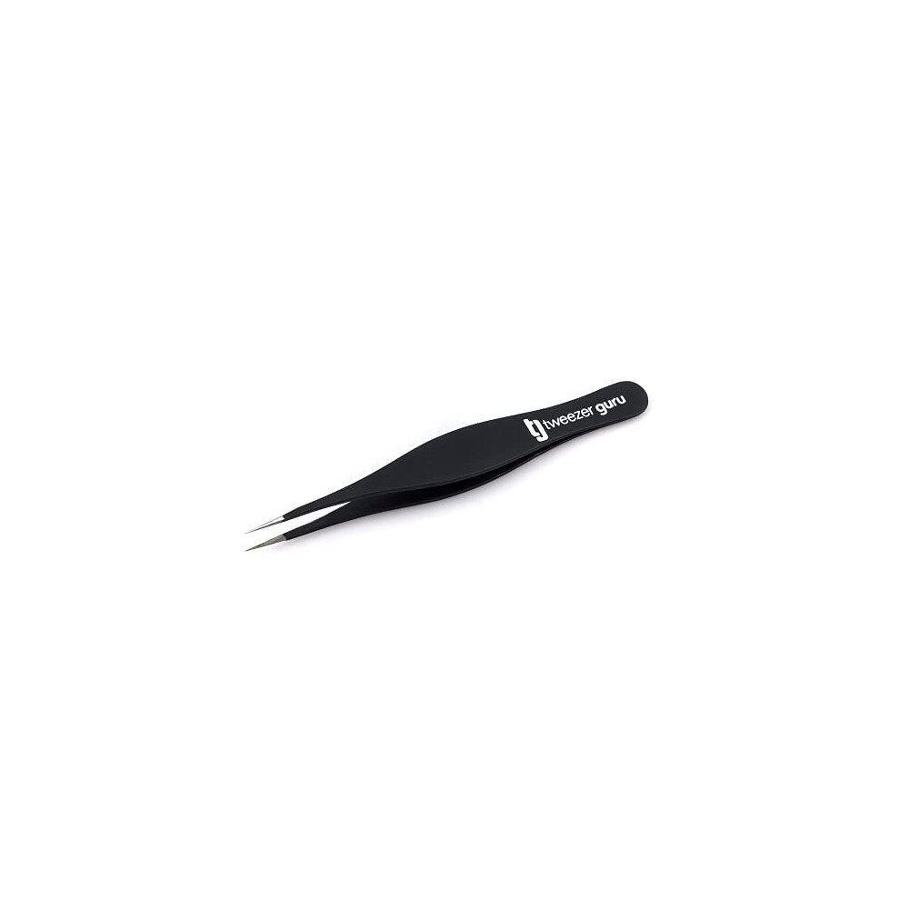 Tweezer Guru Pointed Tweezers For Ingrown Hair And Splinter Professional Stainless Steel Precision Tweezer For Eyebrows And Facial Hair Removal