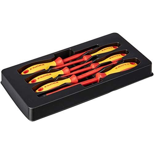 Knipex Knipex VDE Set di cacciaviti 6 pezzi a taglio, a croce Phillips 1