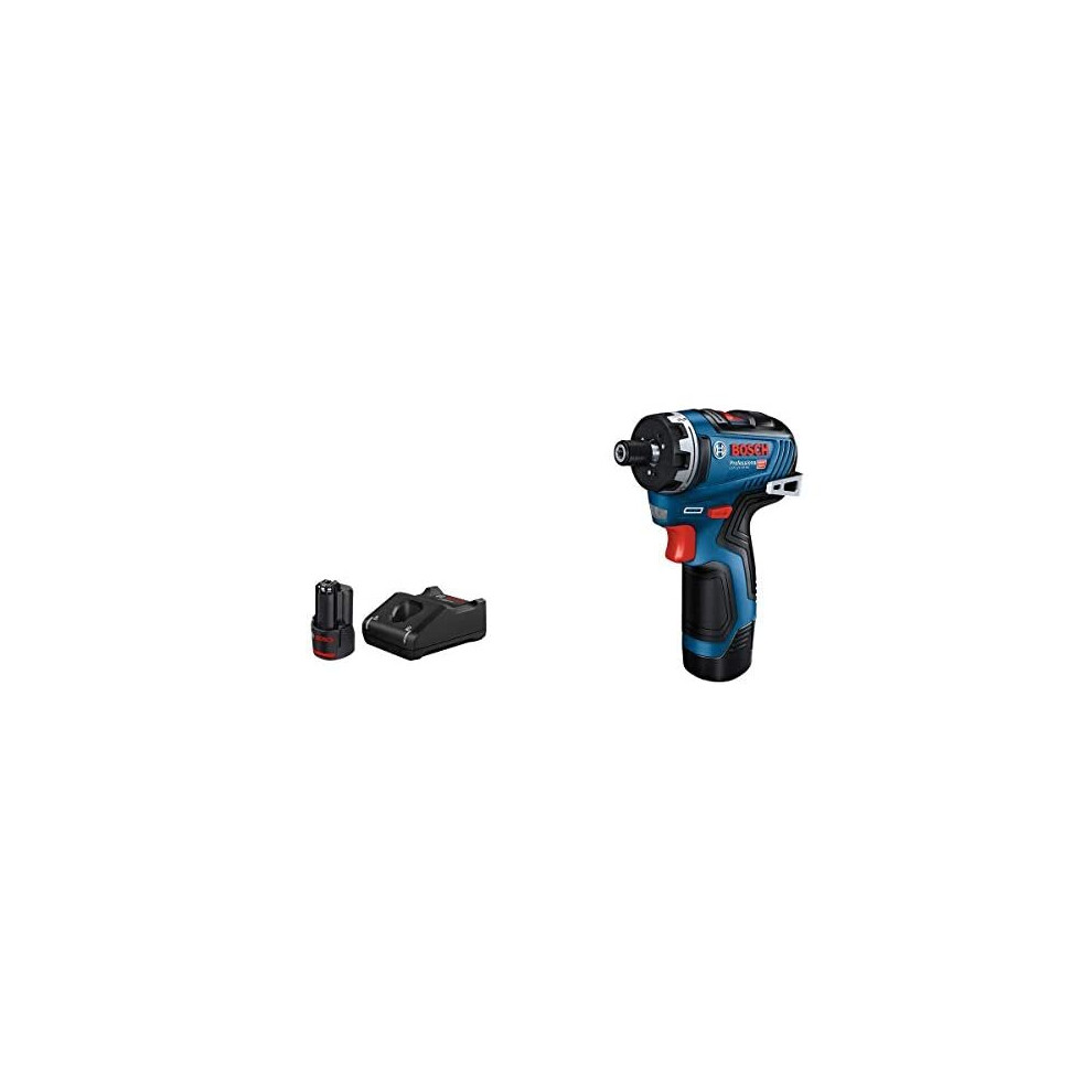 Bosch Professional 12V System GSR 12V-35 HX Cordless Drill/Driver (Incl. 2x 3.0Â Ah Rechargeable Battery, GAL 12V-40 Charger, in Cardboard Box)