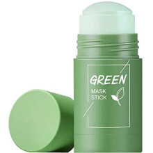 Green Tea Cleansing Mask Stick for Face,Blackhead Removar Clay Mask,Deep Clean Pore for Men and Women