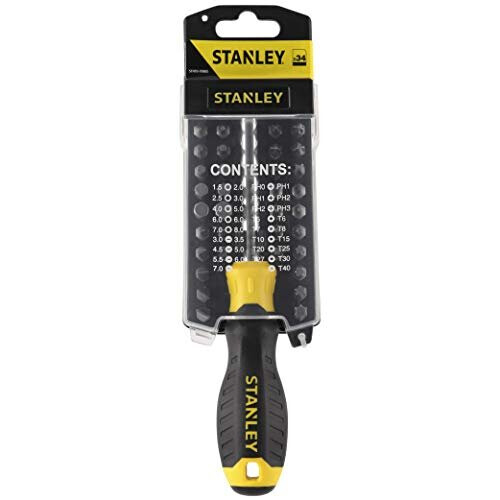 STANLEY Stanley STHT070885 Multibit Screwdriver Set, 22.8x 7.6x 5cm (34 Pieces) 1