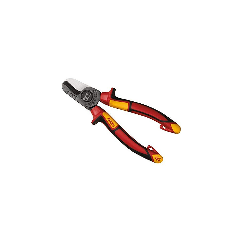 Milwaukee 932464562 VDE Cable Cutter 160mm, Red