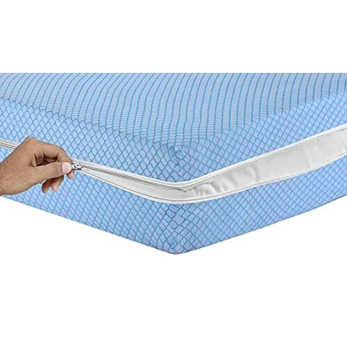 MIA we dress your home Extra Deep Zipped Mattress Protector Double Bed