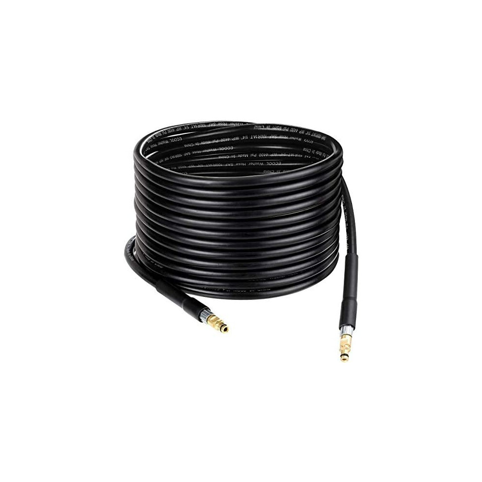 10M/ 32FT High Pressure Washer Hose Replacement Water Cleaning Kit Threaded  Hose Extension Compatible with M22 & C-Clip Type Quick-Connect Kit for Karcher  K2 K3 K4 K5 : : Garden