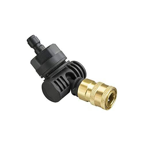 WORX WORX WA4039 Hydroshot Pivoting Quick-Connect Adapter, Black