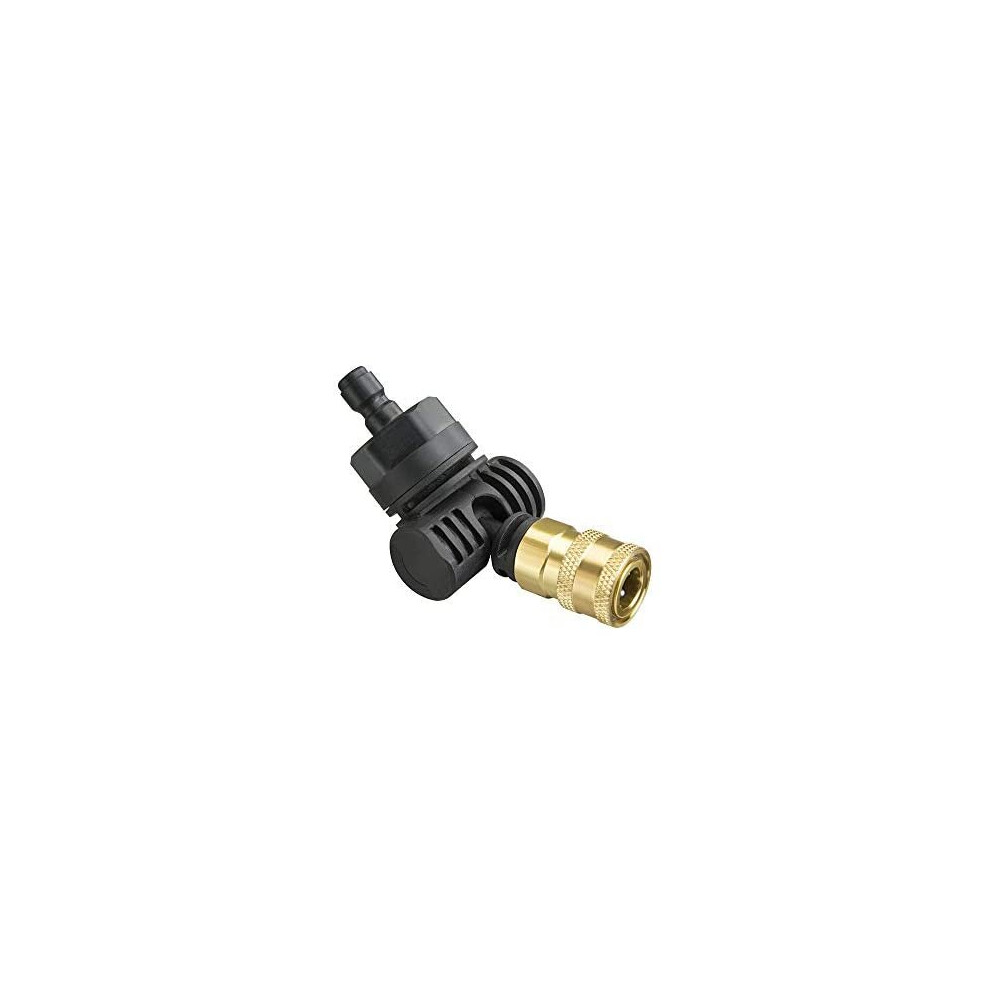 WORX WA4039 Hydroshot Pivoting Quick-Connect Adapter, Black