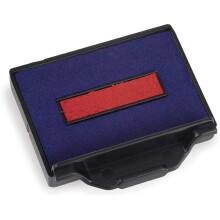 Trodat 6-50-2 Colour Pad Red Blue [Pack 2]