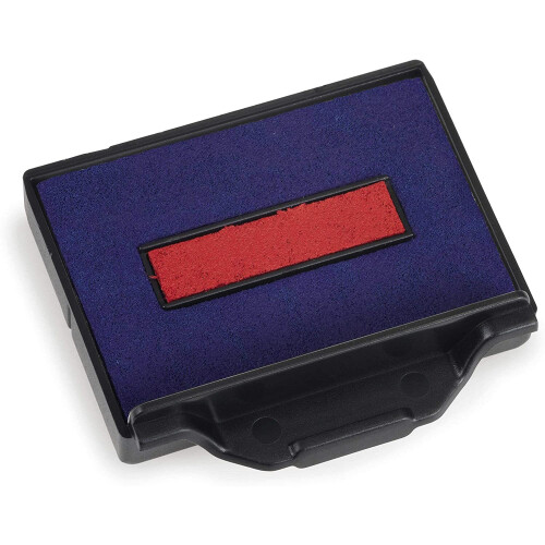 Trodat 6-50-2 Colour Pad Red Blue [Pack 2]