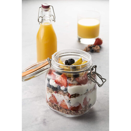 Kilner Kilner 0025.542A Cliptop Jars, Glass 1