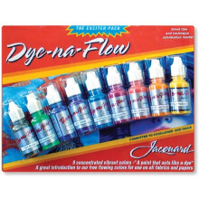 Jacquard Products Dye-Na-Flow Exciter Pack 0.5 oz (Pack of 9)