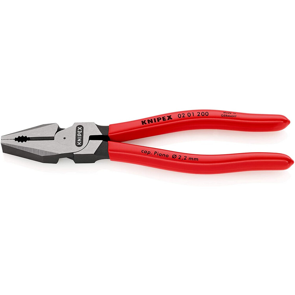 Knipex High Leverage Combination Pliers (200 Mm) 02 01 200