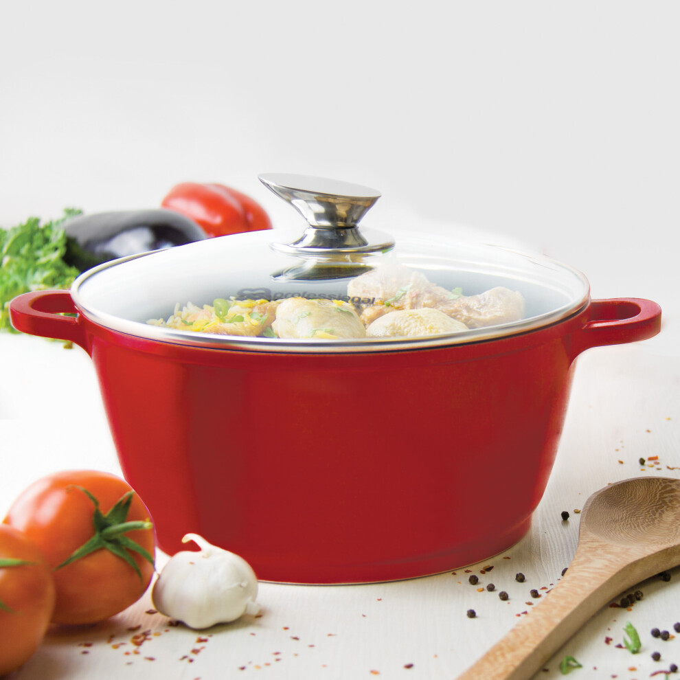 (Rossa) SQ Professional Nea 32cm Non-Stick Diecast Stockpot-image-OPC-P8W8RCR-NEW