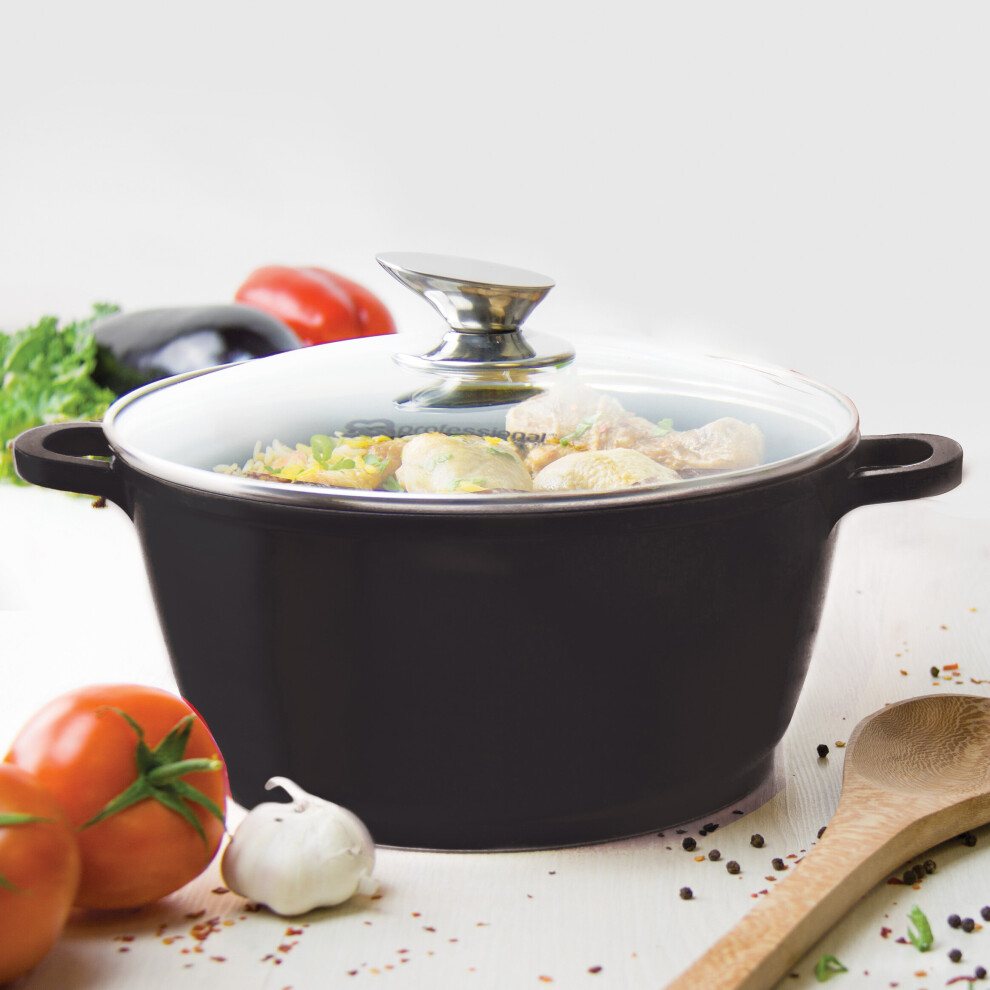 (Nera) SQ Professional Nea 32cm Non-Stick Diecast Stockpot