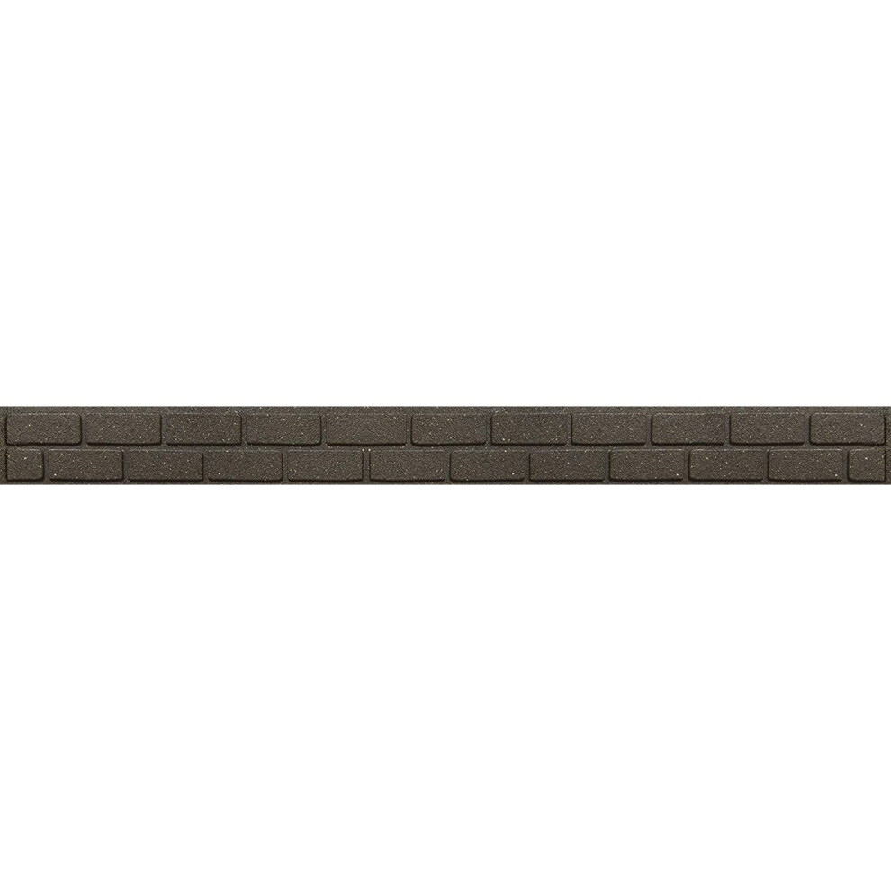 Eco Garden Ultra Curve Bricks Recycled Garden Border Edging, Earth 5907736265497