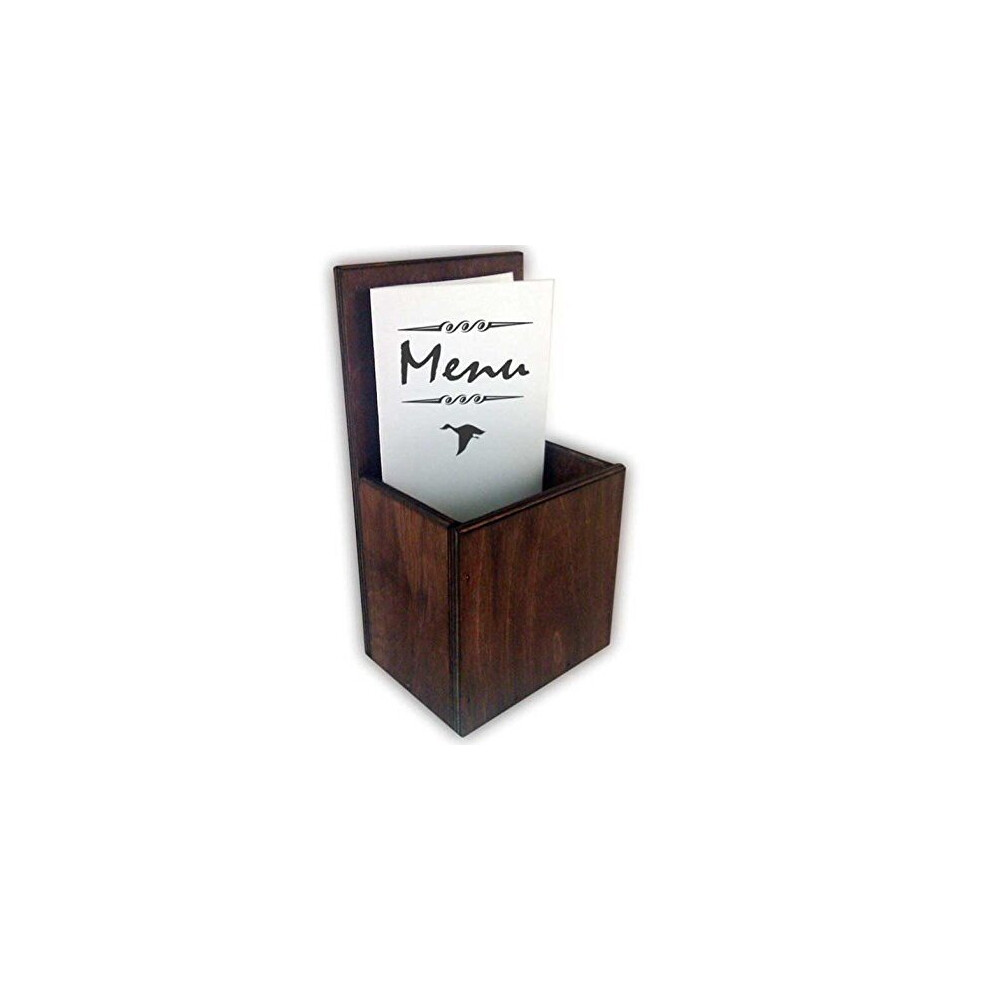 Wooden Takeaway Menu Holder - by Chabrias Ltd