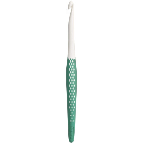 Prym Prym Ergonomic Hook for Wool, White / Dark Purple, 7mm
