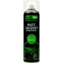 Autotek ATOOOML500 Lacquer Spray Paint, Clear Matt, 500 ml (Pack of 1)