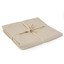 Yoga Studio Organic Cotton Yoga Blanket 142 x 205cm Meditation Blanket, GOTS Certified, Compact, Easy-To-Carry. Yoga Essentials