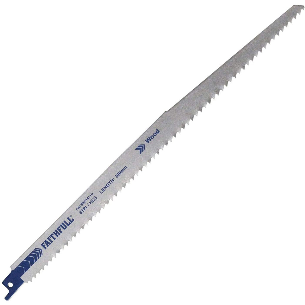 Faithfull Sbs1411d Sabre Saw Blades - Wood (Pack Of 5)