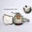 Reusable Dust Half Respirator Chemical Anti-Dust Paint Respirator Welding Safety Industrial Mask (1pcs Rubber Anti-Dust Mask+10 pcs Cotton Filter 5