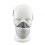 Reusable Dust Half Respirator Chemical Anti-Dust Paint Respirator Welding Safety Industrial Mask (1pcs Rubber Anti-Dust Mask+10 pcs Cotton Filter 2