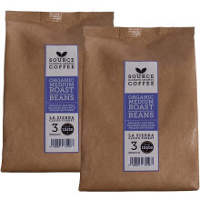 Source Climate Change Coffee Award Winning Organic Medium Roast Mexico Single Origin Whole Coffee Beans Bag, 1kg 604565253811