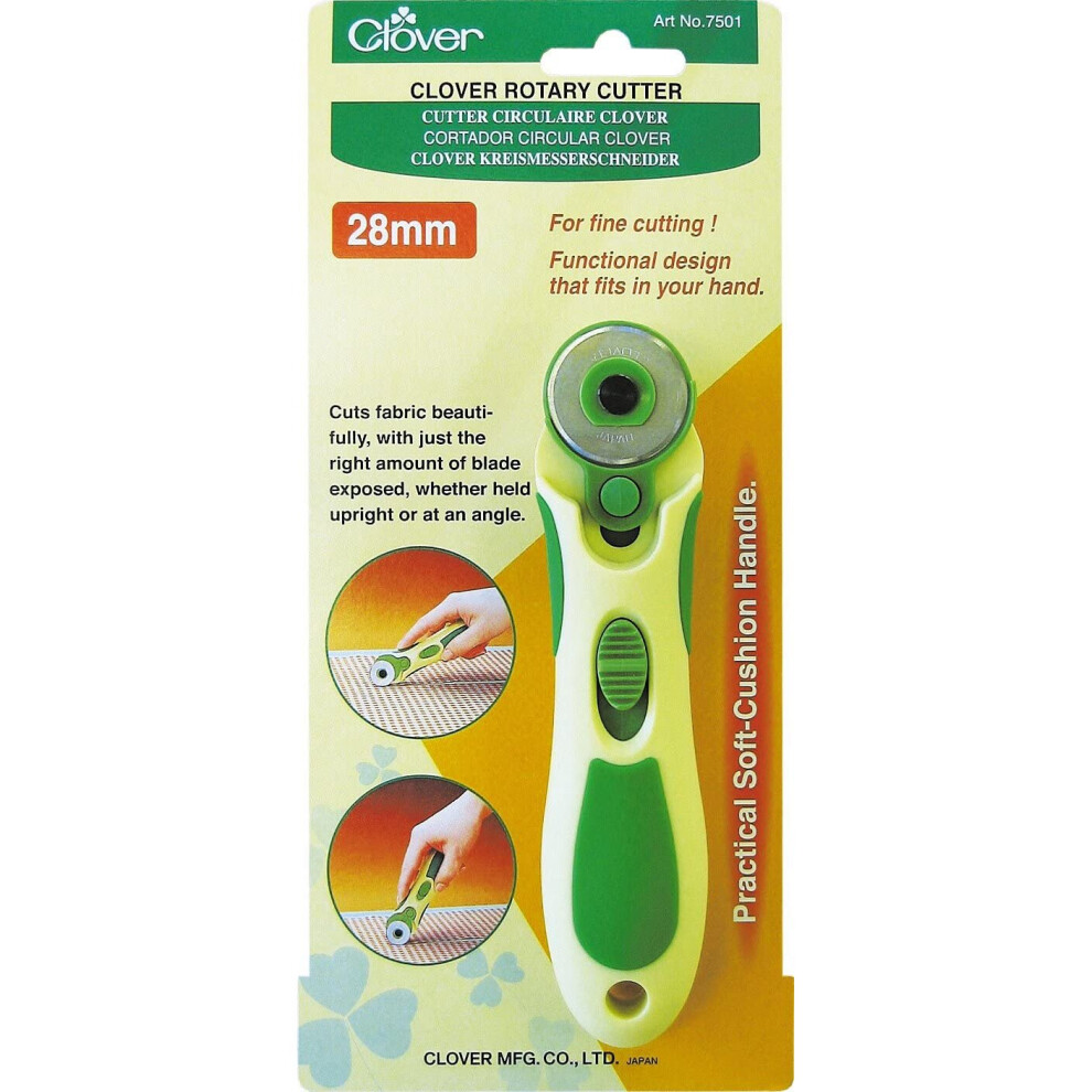 clover Soft Cushion Rotary Cutter: 28mm