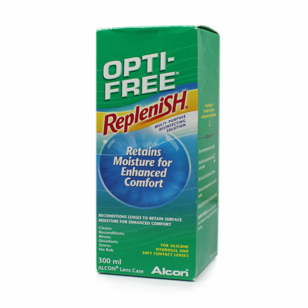 Alcon Opti-Free Replenish 300ml Contact Lens Solution