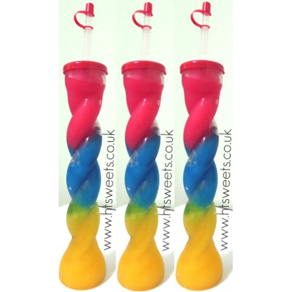 Novelty TWIST Slush cups 12oz 350ml Parties BBQ Barware Drinks x40 cup