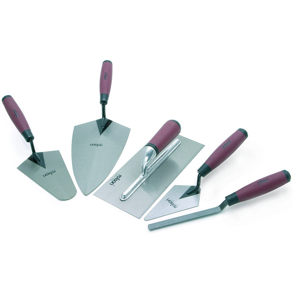 Rolson 52489 Tradesman Trowel Set - 5 Pieces