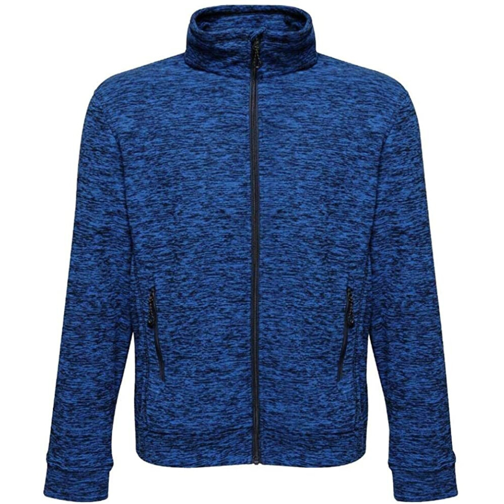 Regatta Professional Men's Thornly Full Zip Fleece Navy Marl, Size: L