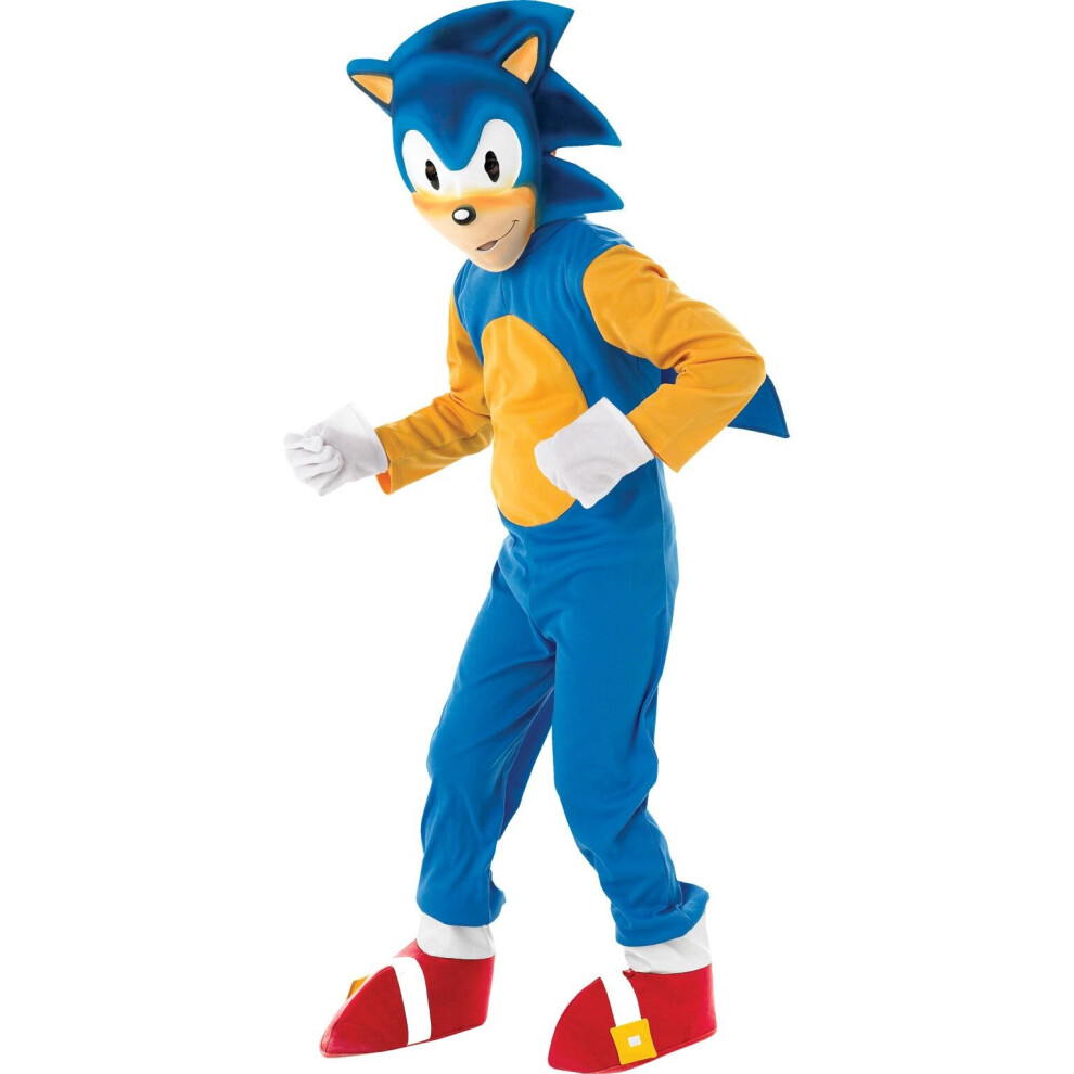 (Child Sonic The Hedgehog Boys Costume: Small (Age 3-4)) Child Sonic The Hedgehog Boys Official Costume