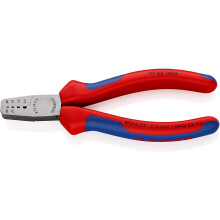 Knipex 97 62 145 A Crimpzange für Aderendhülsen 0,25 bis 2,5 mm²