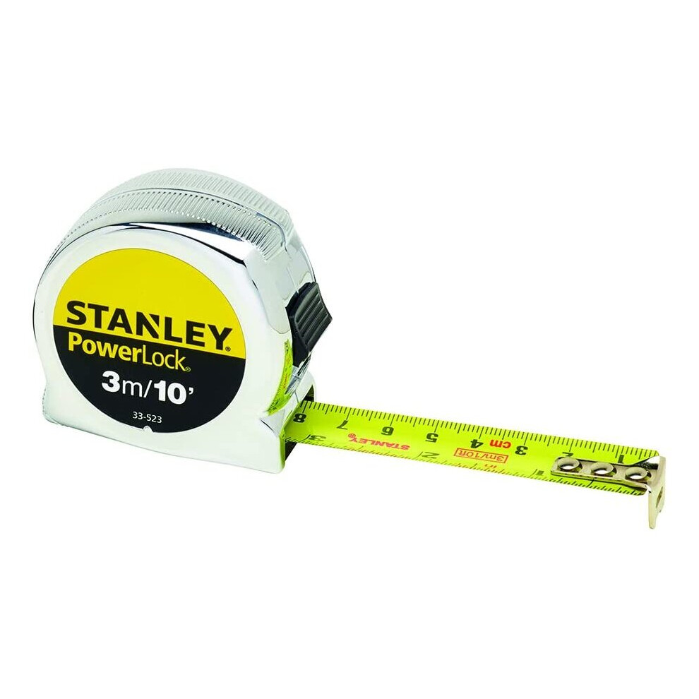 Stanley 0-33-523 Powerlock Tape Measure, 3m/10'