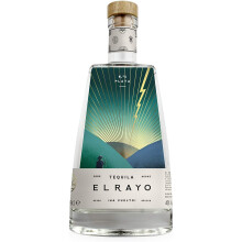 El Rayo Plata Tequila - Natural 100% agave tequila - Vegan & Gluten Free - Herbal & Citrus Notes - 70cl
