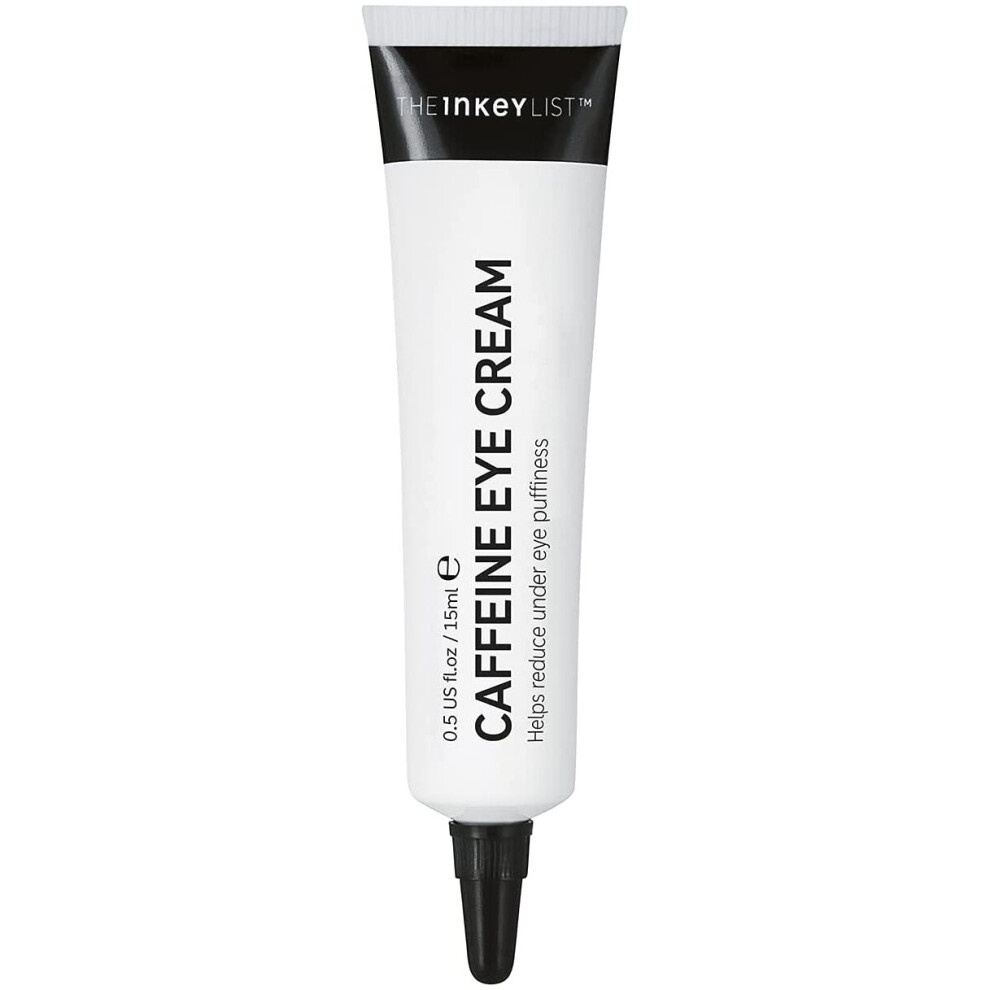 The INKEY List Caffeine Eye Cream Helps Dark Circles and Tired Eyes 15ml