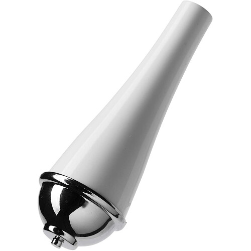 Croydex Croydex AJ177641 Classic White and Chrome Light Pull, 60mm 2